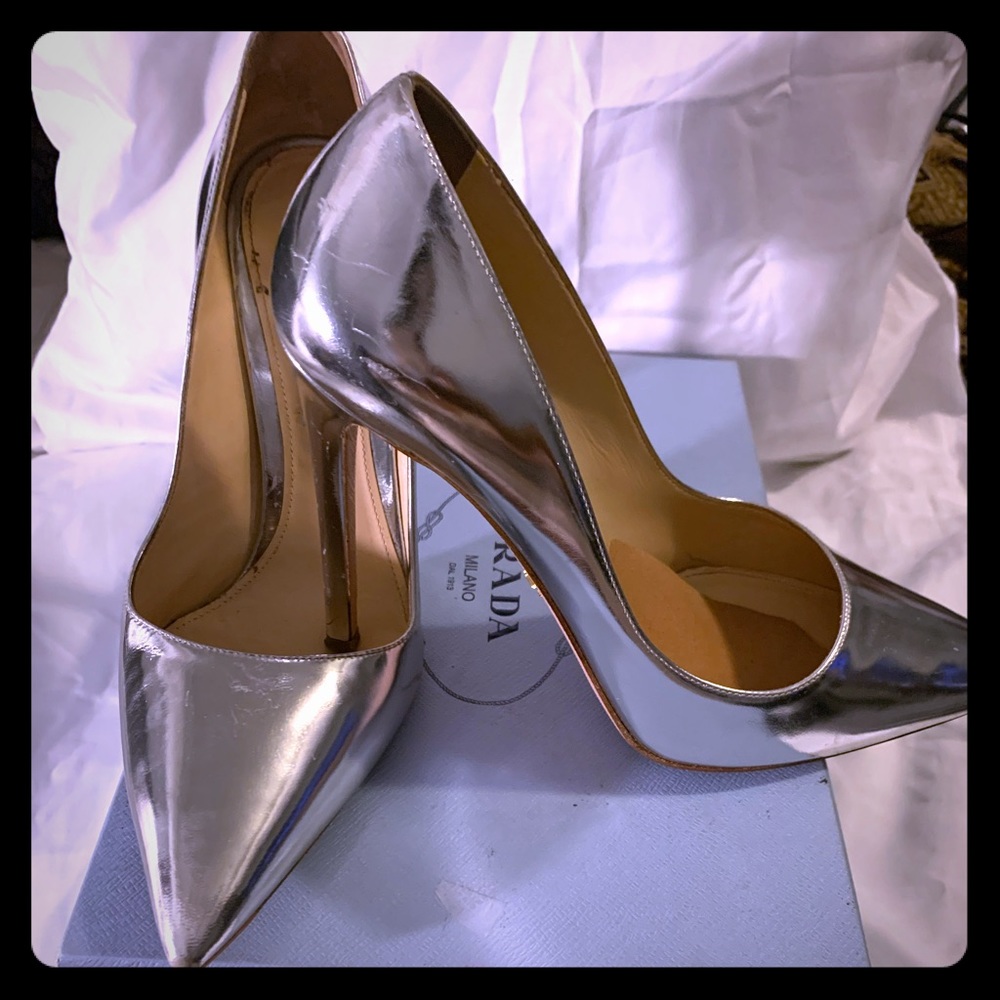 Prada Calzature Donna color Argento 🔥🔥🔥🔥